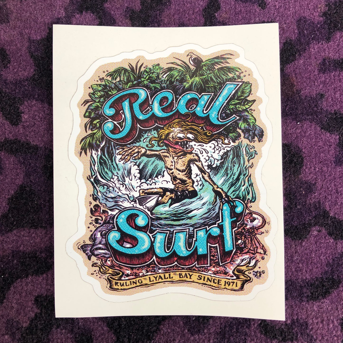 REAL SURF OG STICKER A6