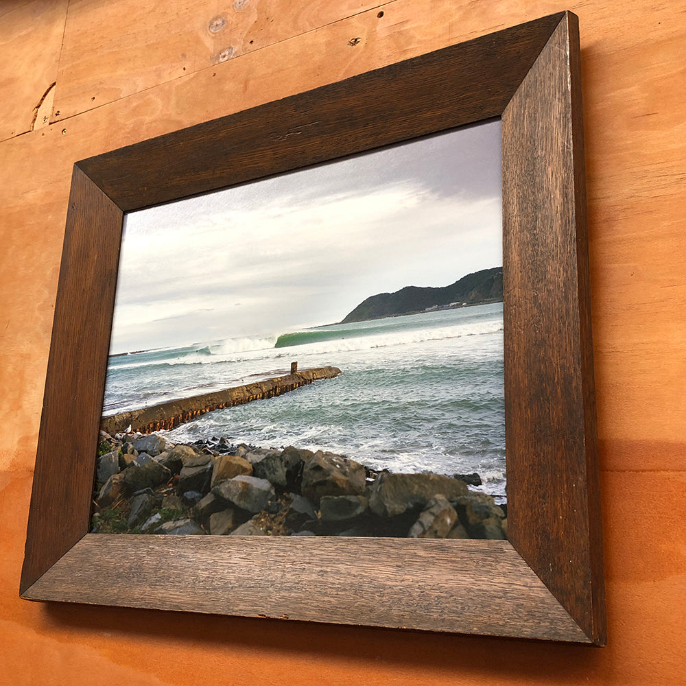 LOCAL BEACH BREAK - FRAMED PRINT