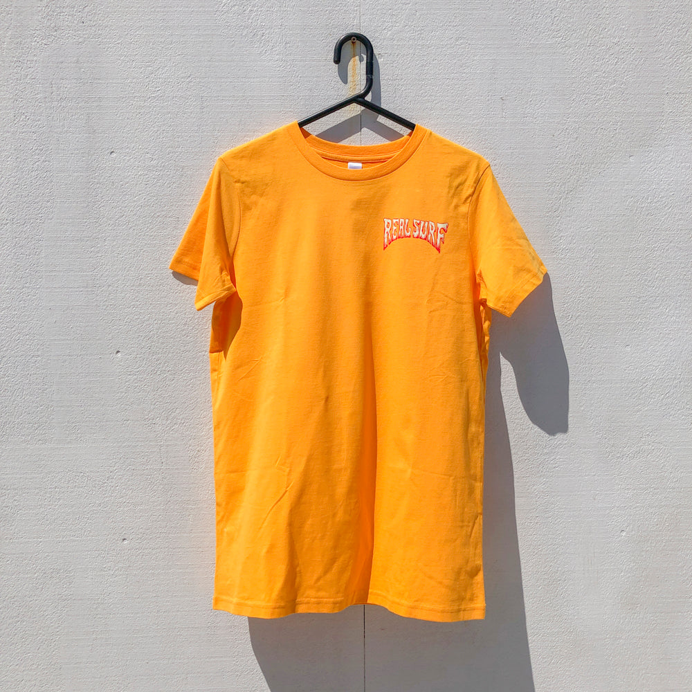 REAL SURF CLASSIC YOUTH S/SL TEE GOLD 2023