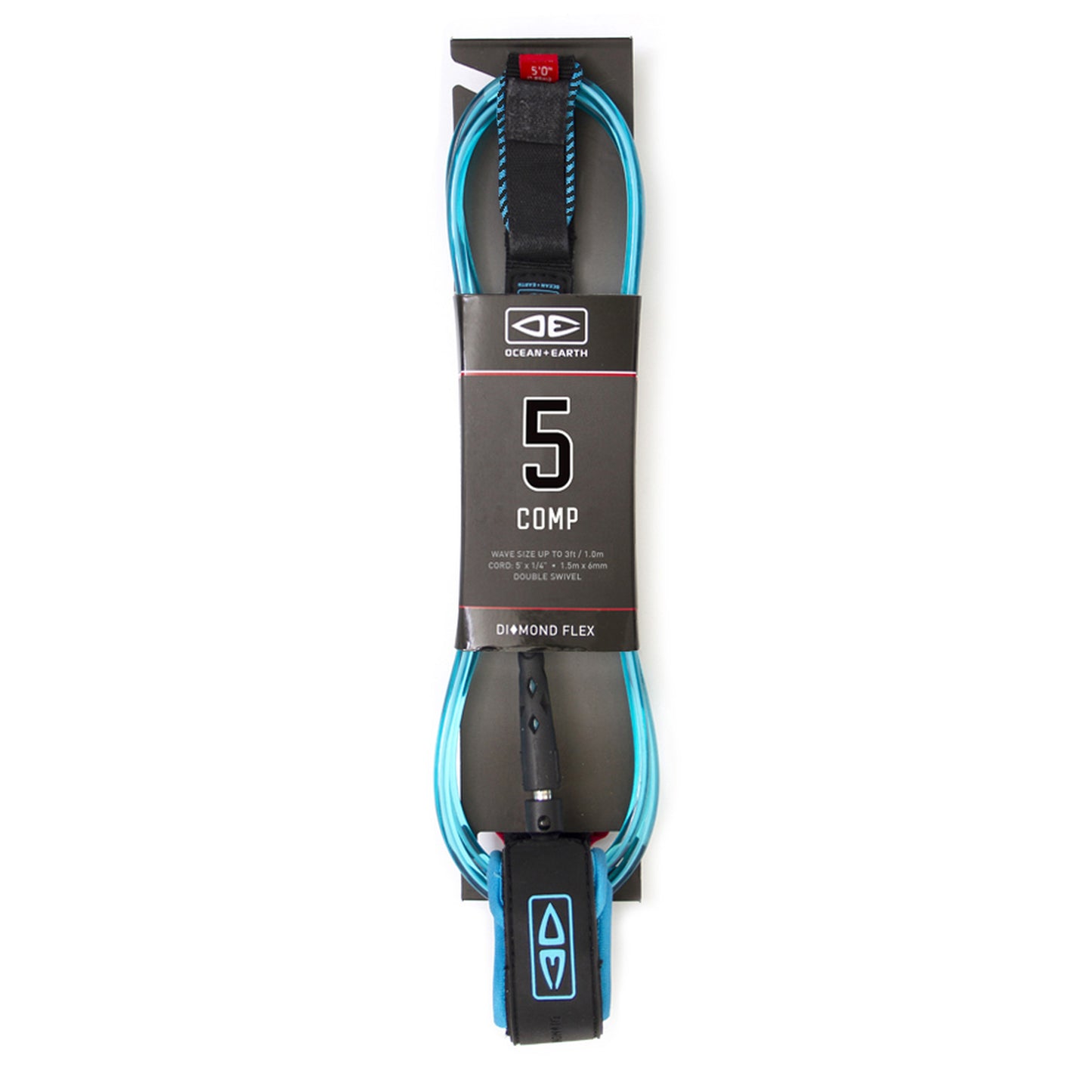 O&E REGULAR MOULDED LEASH COMP 5'0"