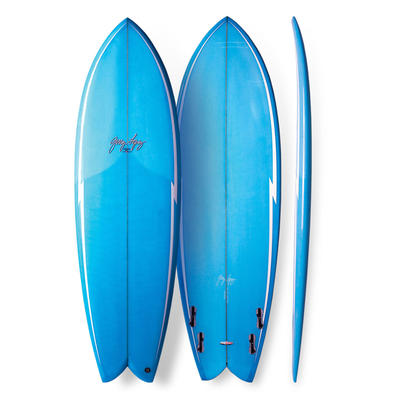 GERRY LOPEZ SOMETHING FISHY 5'10" FCS II LIGHT BLUE 38.3L