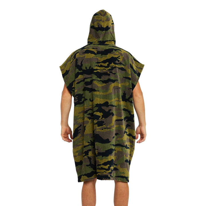 O'NEILL ADULT MISSION CAMO PONCHO CHANGE TOWEL 2023