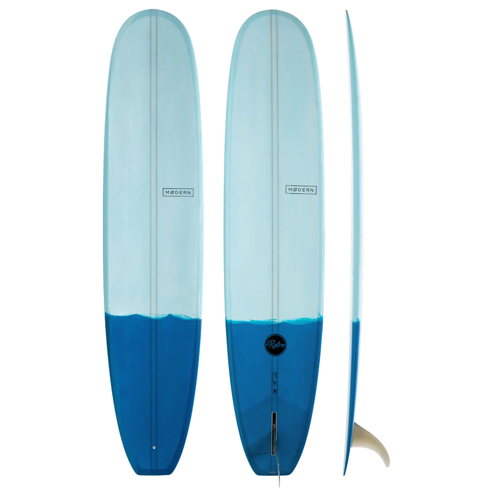 MODERN RETRO P.U 9'1" TWO TONE BLUE