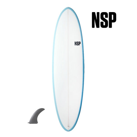NSP MAGNET 6'8" PU SKY BLUE 42.1L