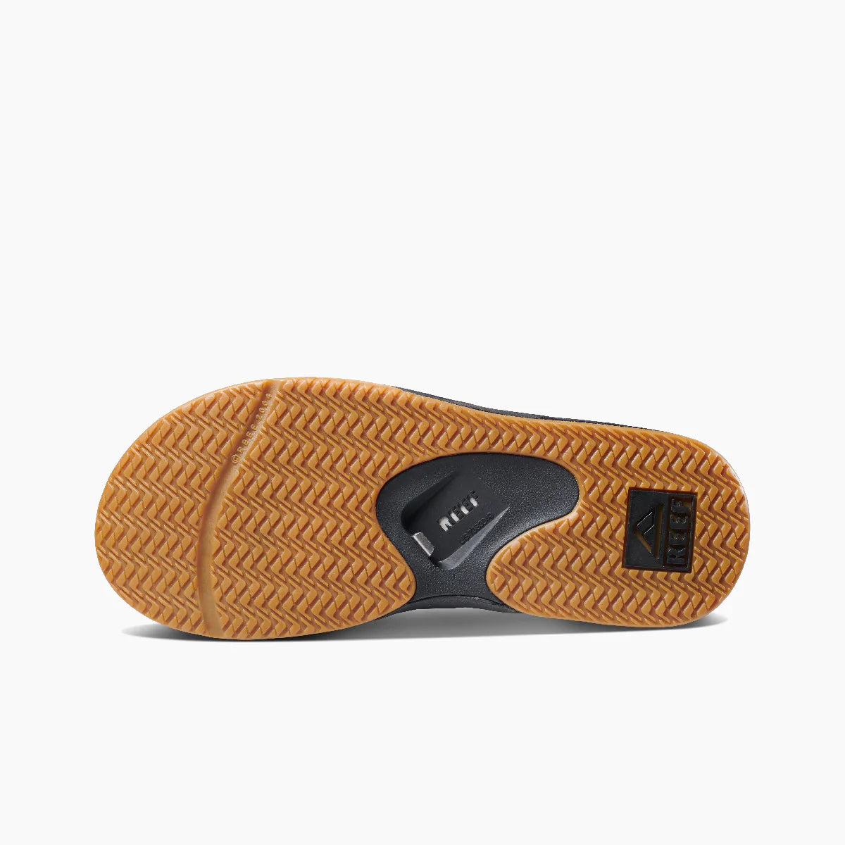 REEF FANNING SANDAL - BLACK/SILVER