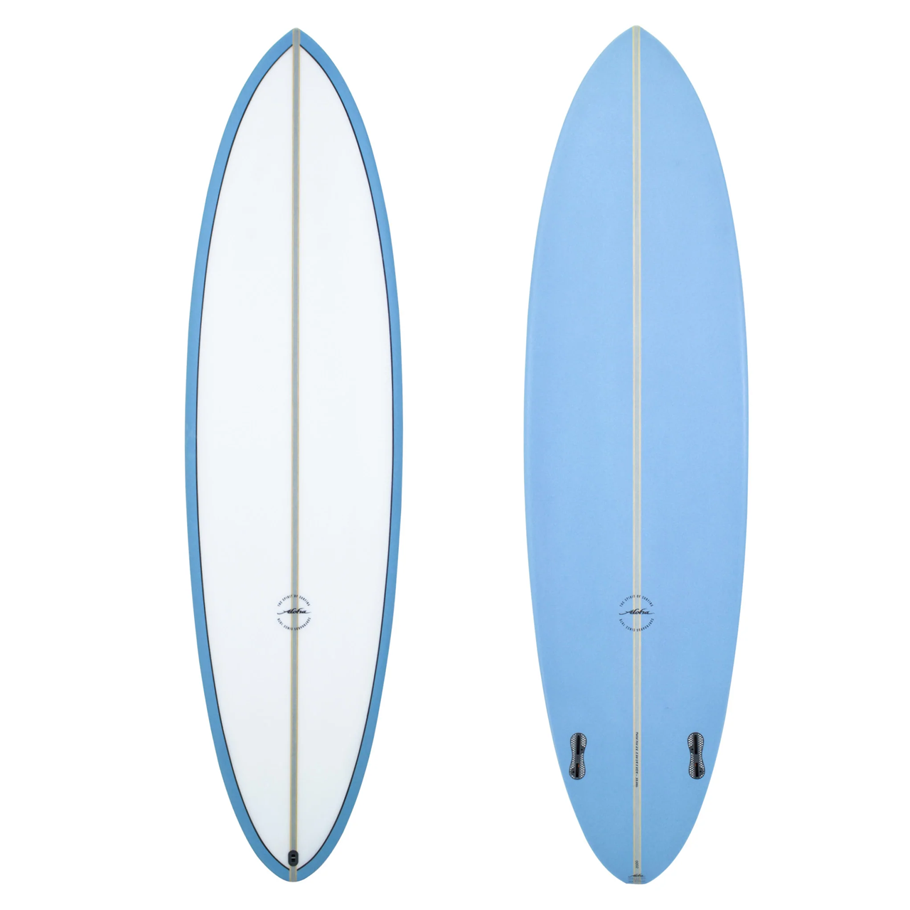 ALOHA TWIN PIN PU FUTURES BLUE 7'0"