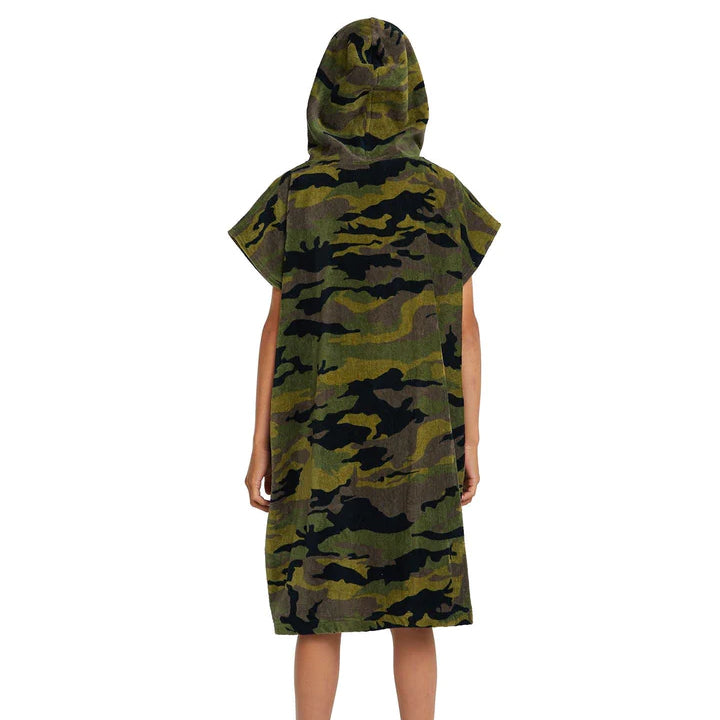 O'NEILL YOUTH MISSION CAMO PONCHO CHANGE TOWEL