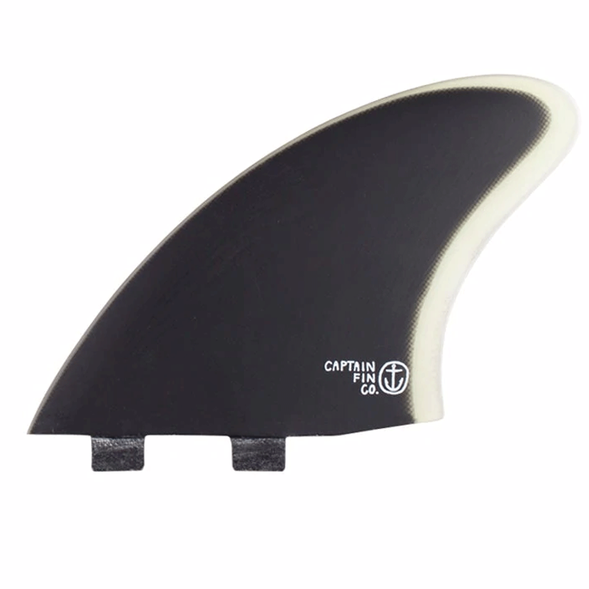 CAPTAIN FIN CF KEEL DOUBLE TAB BLACK