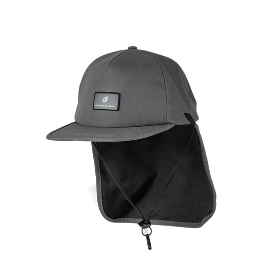 CREATURES RELIANCE SURF CAP DETACHABLE FLAP CHARCOAL