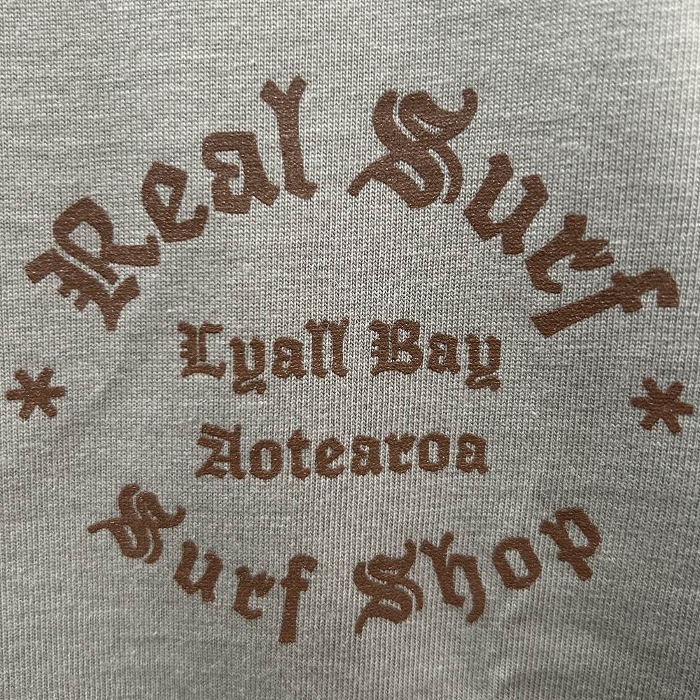 REAL SURF CULT LOGO S/SL TEE EUCALYPTUS - 2023