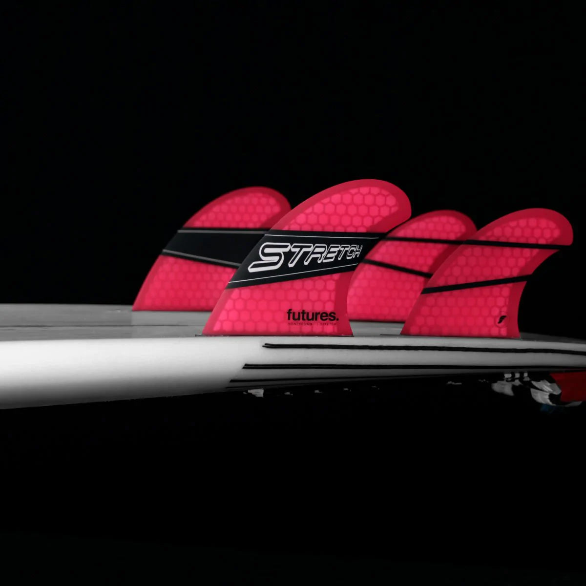 FUTURES STRETCH HONEYCOMB QUAD PINK/BLACK