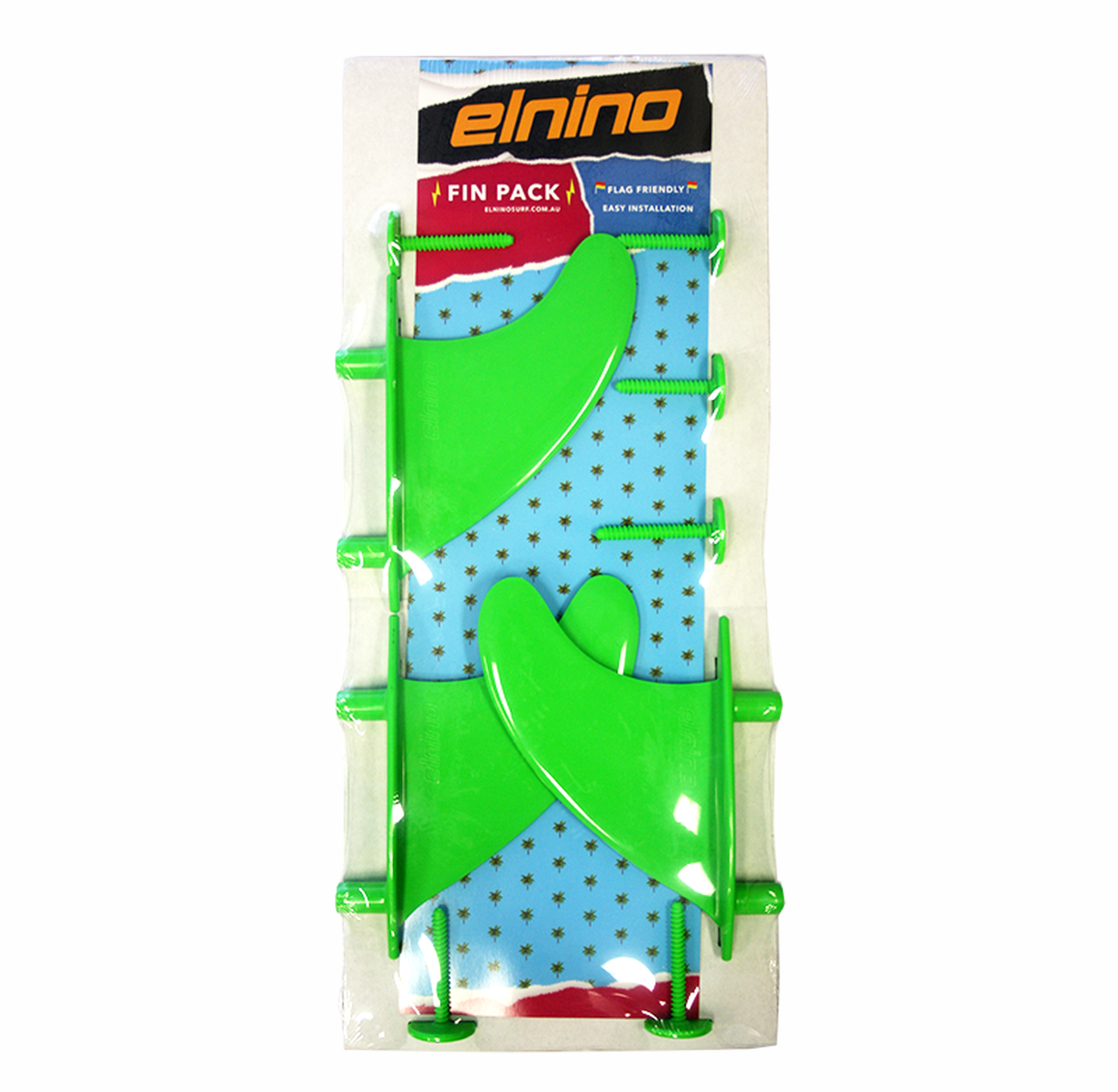 ELNINO SOFT FIN PACK LIME GREEN