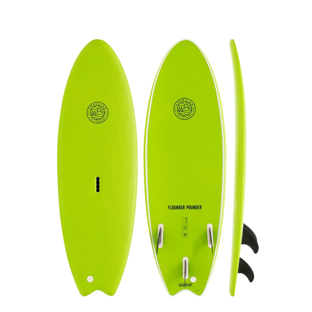 GNARALOO FLOUNDER POUNDER SOFTBOARD 6'0"