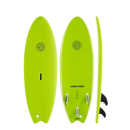 GNARALOO FLOUNDER POUNDER  SOFTBOARD 6'0" 52L