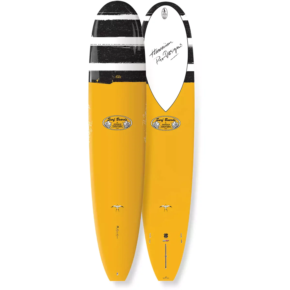 DONALD TAKAYAMA IN THE PINK 9'3" TUFLITE MUSTARD