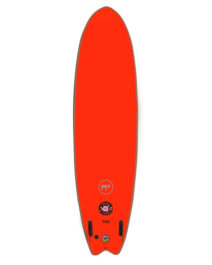 MICK FANNING TWIN TOWN SUPER-SOFT 7'0" 48L - CEDAR