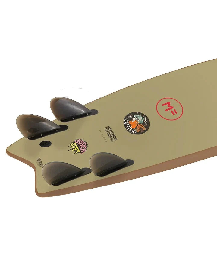 MICK FANNING SOFTBOARD CATFISH 5'10" 37L - MERLOT