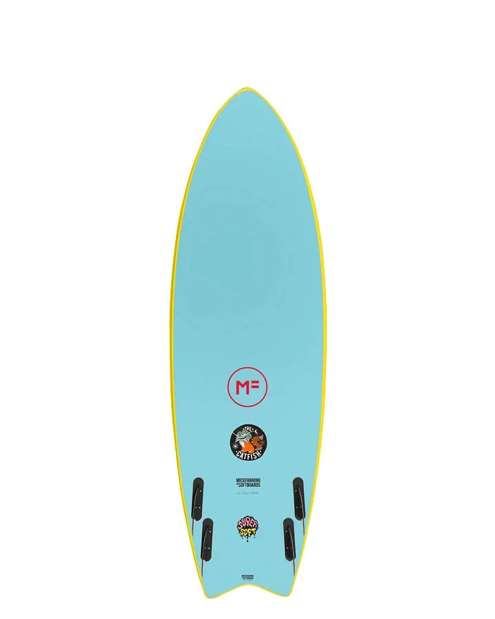 MICK FANNING SOFTBOARD CATFISH 5'10" 37L - MERLOT