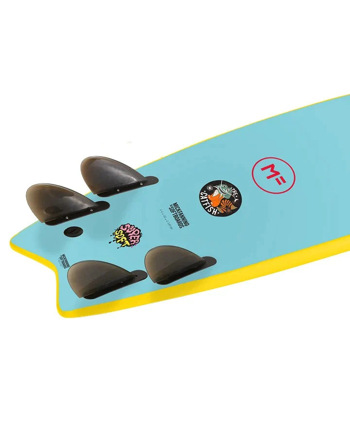 MICK FANNING SOFTBOARD CATFISH 5'10" 37L - MERLOT
