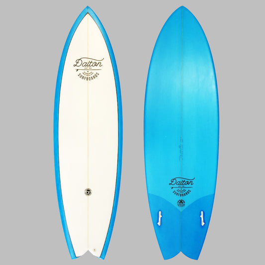 DALTON SHAPES TWIN FLYNN 2 PU 6'1" FCS II 39.2L
