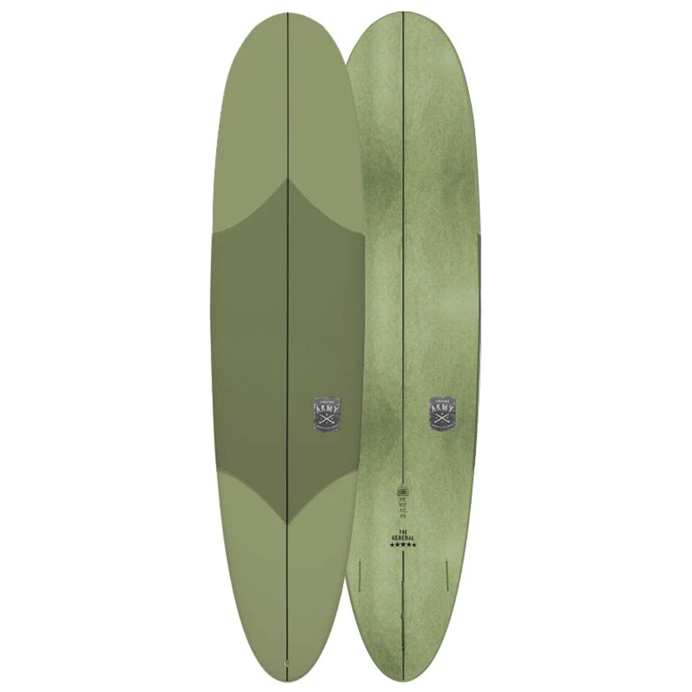 CREATIVE ARMY THE GENERAL EPOXY-SOFTBOARD 7'0" OLIVE
