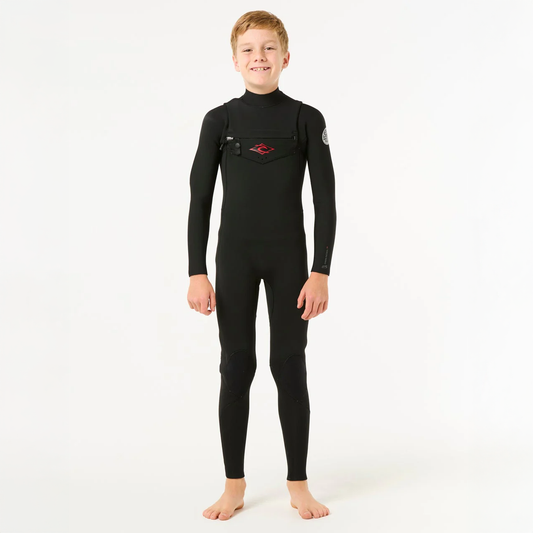 RIP CURL YOUTH DAWN PATROL 4/3MM CZ FULL - BLACK