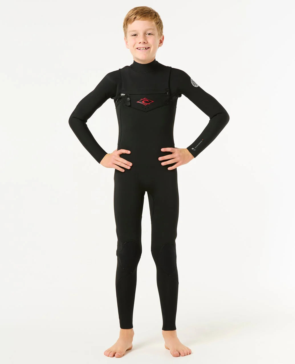 RIP CURL YOUTH DAWN PATROL 4/3MM CZ FULL - BLACK