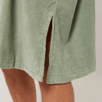 O&E DAYBREAK HOODED PONCHO - SAGE