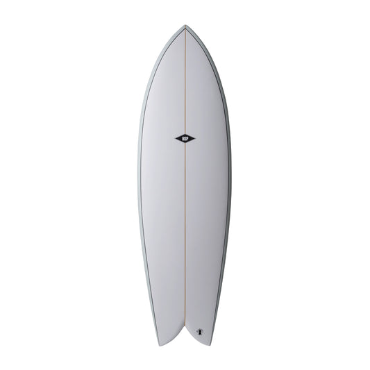 NSP DOUBLE VISION 6'5" ELEMENTS FUTURES 47.8L - BLUE POWDER