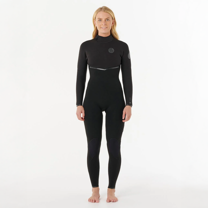RIP CURL WMNS E-BOMB 4/3MM BZ FULL - BLACK