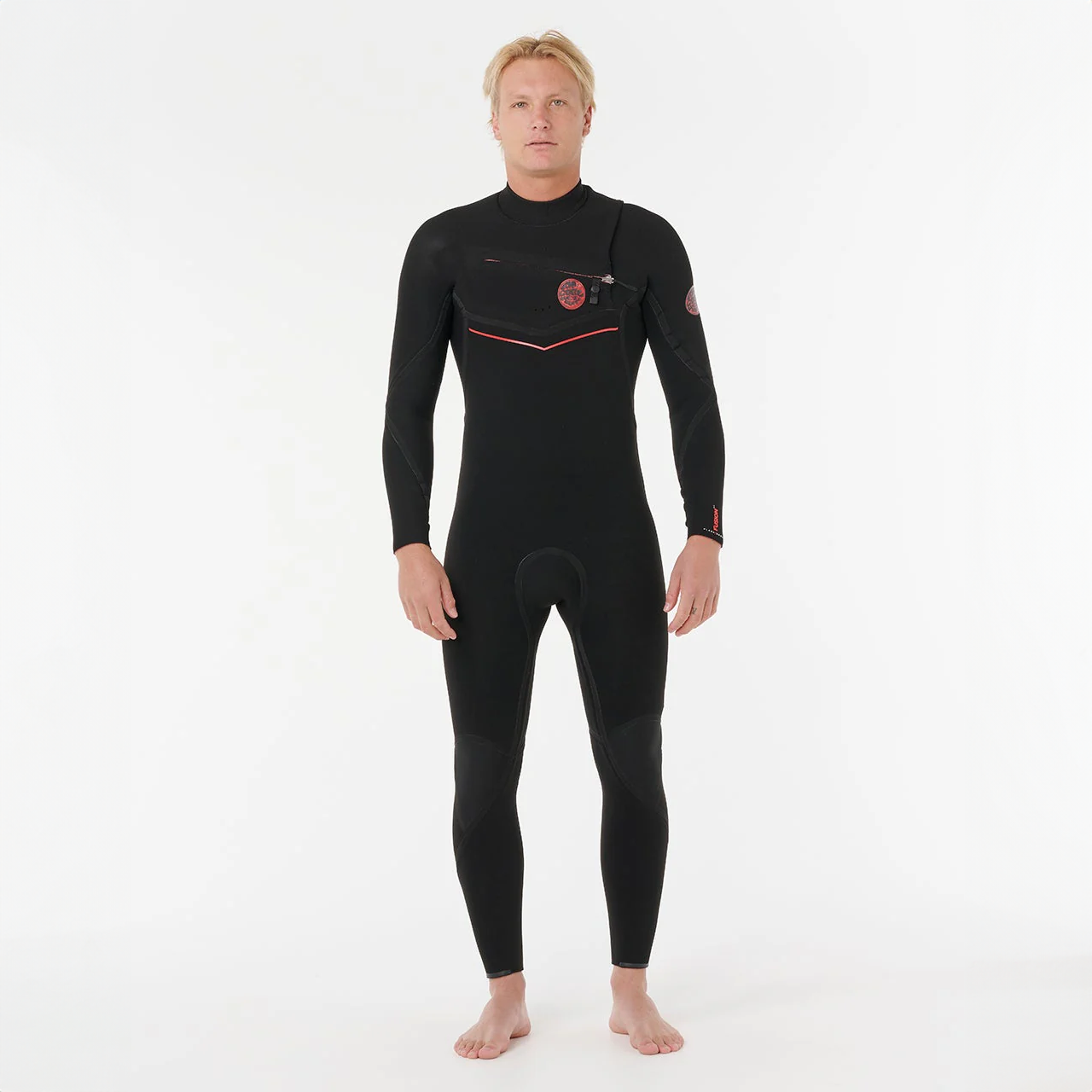 RIP CURL MENS FLASHBOMB FUSION 4/3MM CZ FULL - BLACK