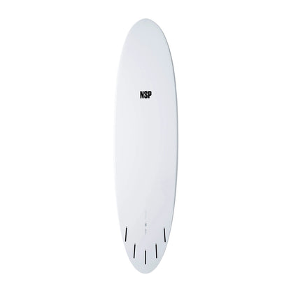 NSP FUNBOARD 7'2" ELEMENTS FUTURES 49L - WHITE
