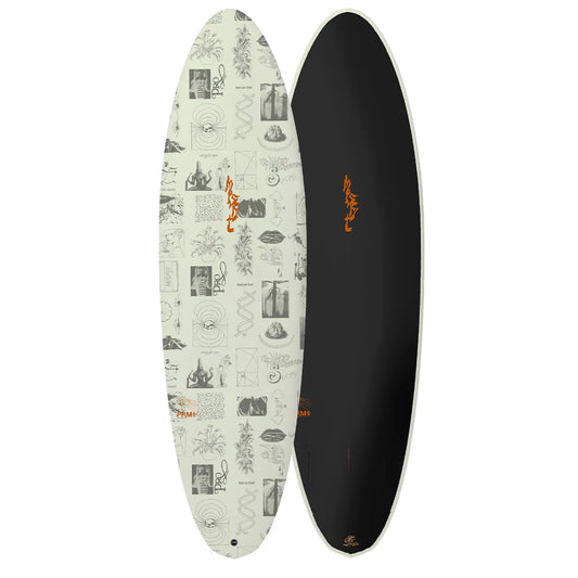 MISFIT SPEED EGG TWIN 6'6" PRIMITEK FUTURES 38L - ART