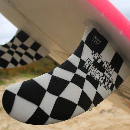 CAPTIN FIN OZZY WRONG TWIN + TRAILER FG FUTURES - BLACK WHITE