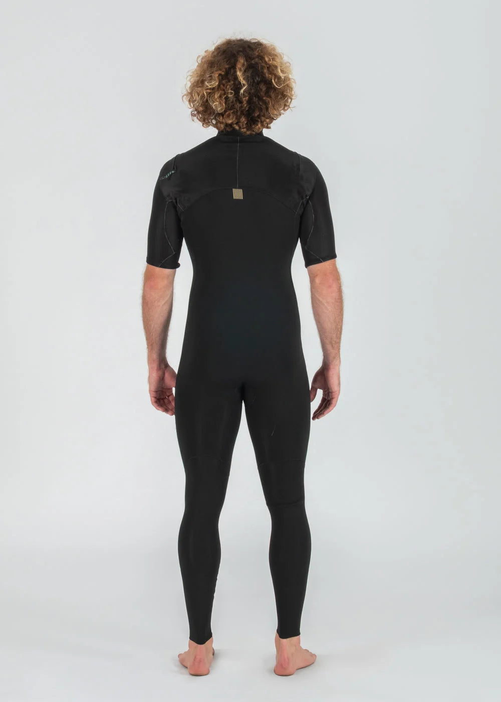 VISSLA MENS NEW SEAS 2MM U-ZIP SS FULL - BLACK