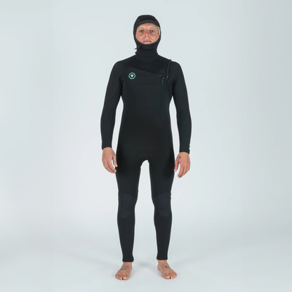 VISSLA MENS 7 SEAS 5/4/3MM CZ FULL W/HOOD - BLACK