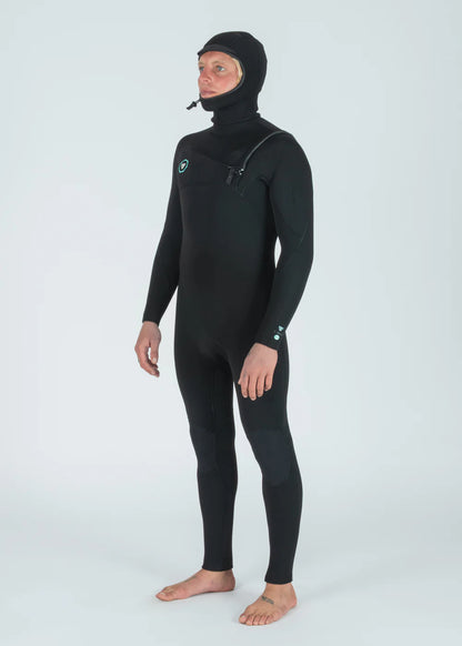 VISSLA MENS 7 SEAS 5/4/3MM CZ FULL W/HOOD - BLACK