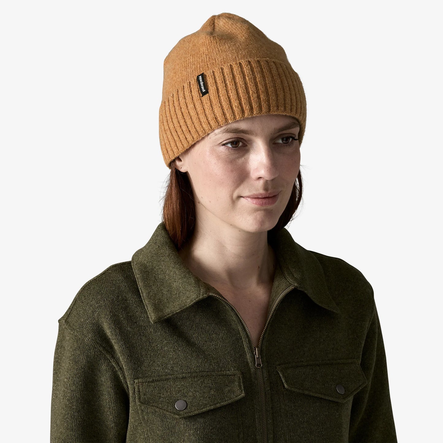 PATAGONIA BRODEO BEANIE - TALON GOLD