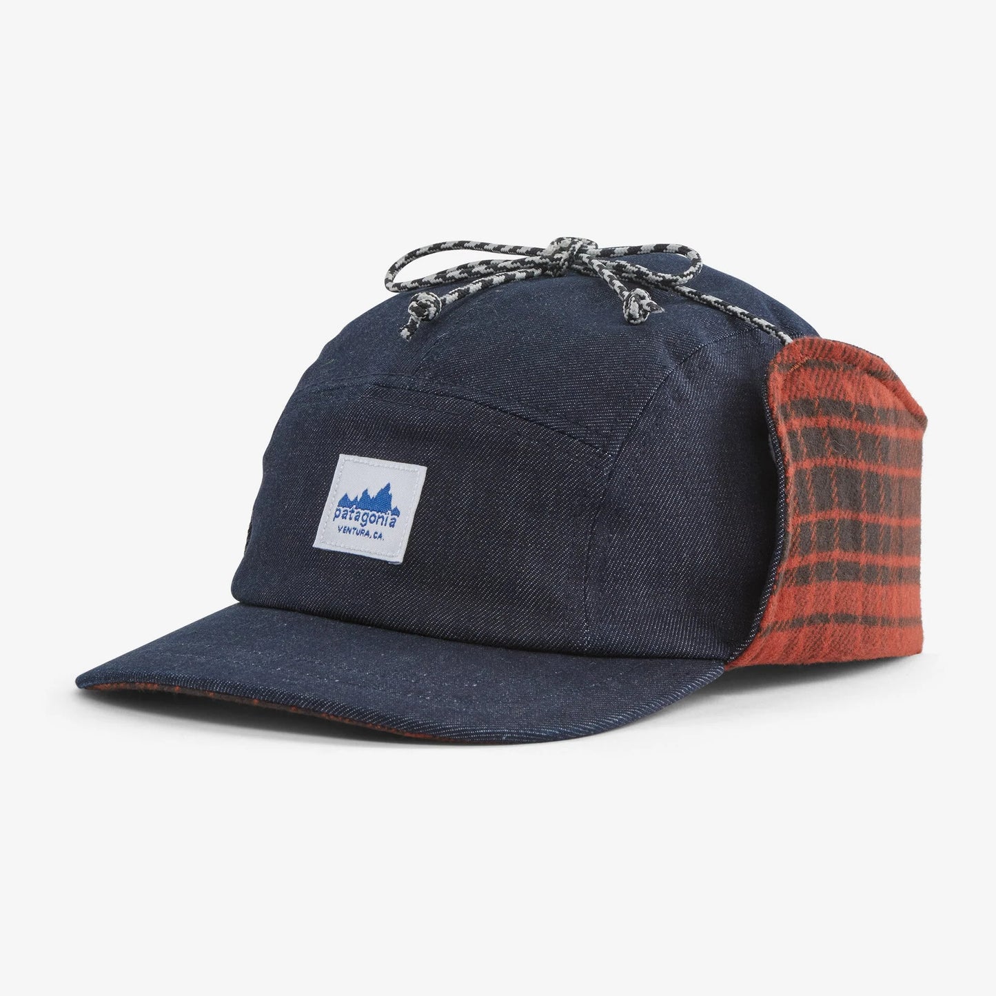 PATAGONIA RANGE EARFLAP CAP - CASCADE: BURNISHED RED
