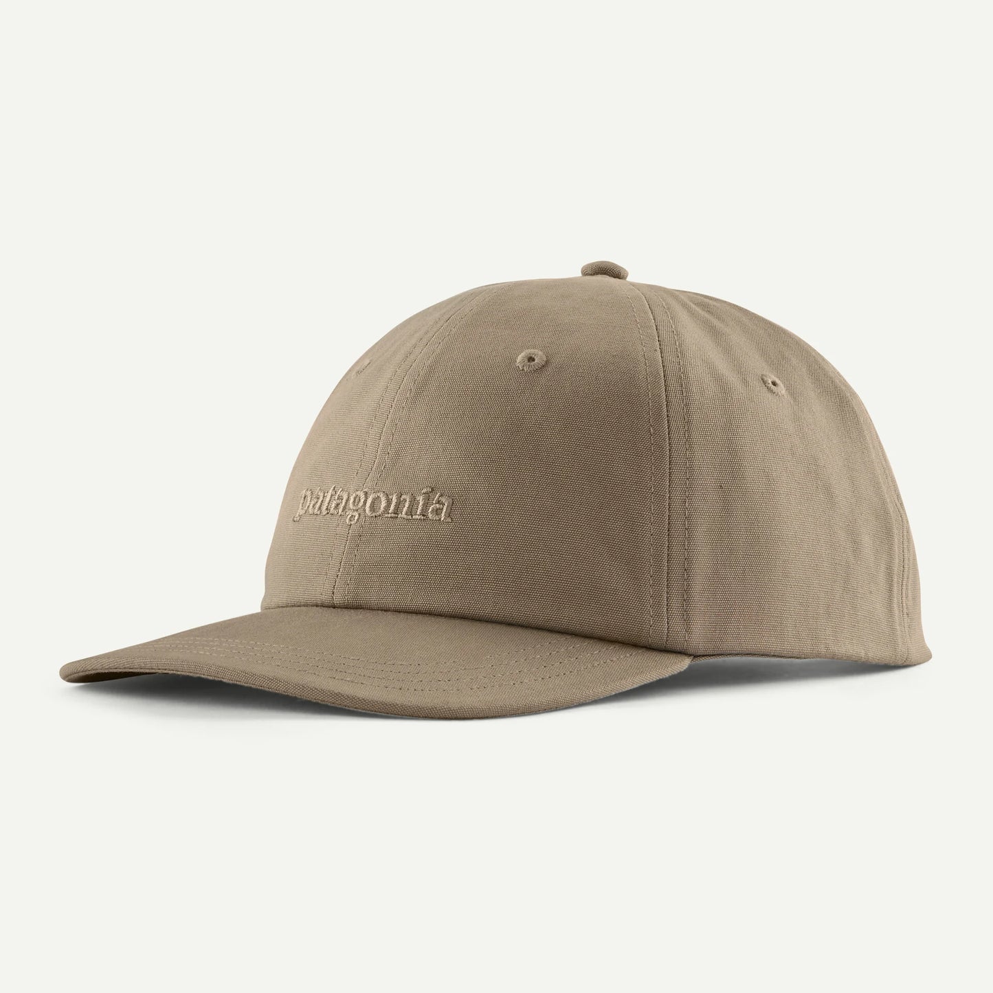 PATAGONIA FITZ ROY ICON TRAD CAP - TEXT LOGO: SEABIRD GREY – Real Surf