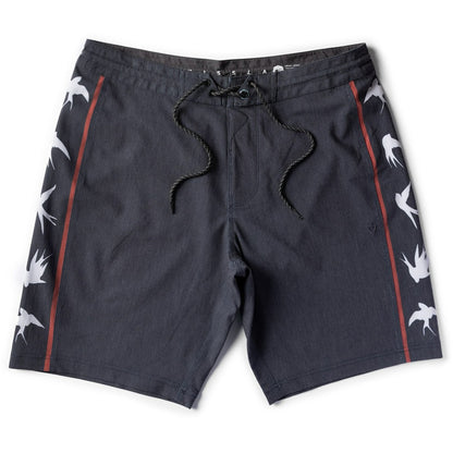 VISSLA NK SWARM 21" BOARDSHORT - BLACK