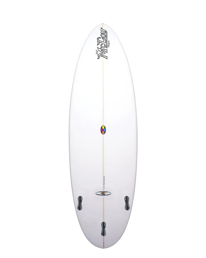 MCCOY ALL ROUND NUGGET 6'3" XF FCS II 43L - CLEAR