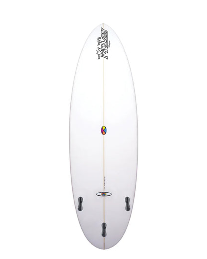MCCOY ALL ROUND NUGGET 6'3" XF FCS II 43L - CLEAR