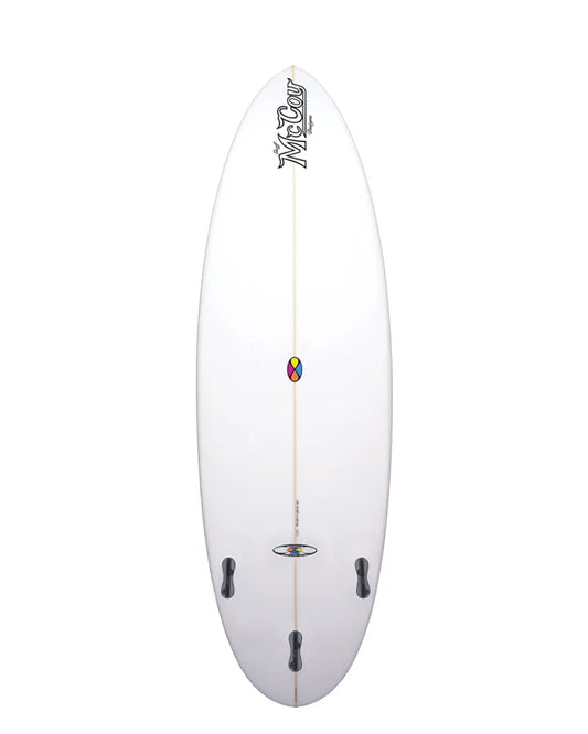 MCCOY ALL ROUND NUGGET 6'3" XF FCS II 43L - CLEAR