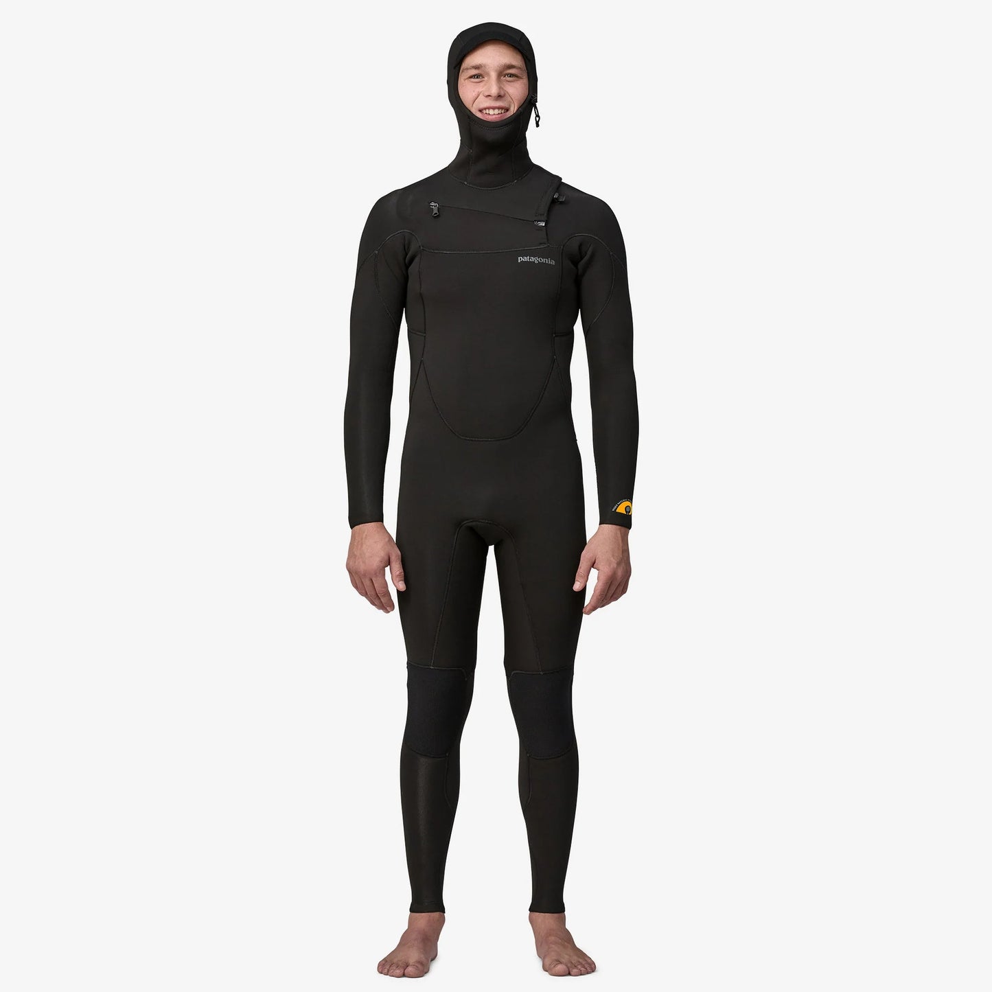 PATAGONIA MENS R3 REGULATOR YULEX FZ HOODED FULL SUIT 2026 - BLACK