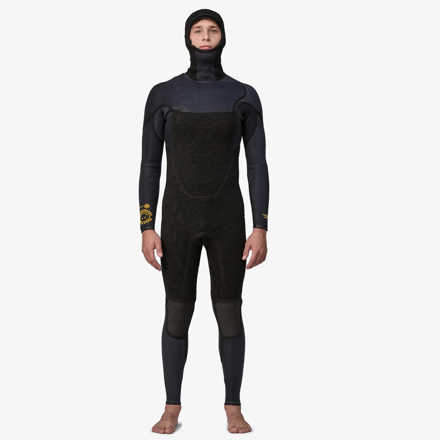 PATAGONIA MENS R3 REGULATOR YULEX FZ HOODED FULL SUIT 2026 - BLACK