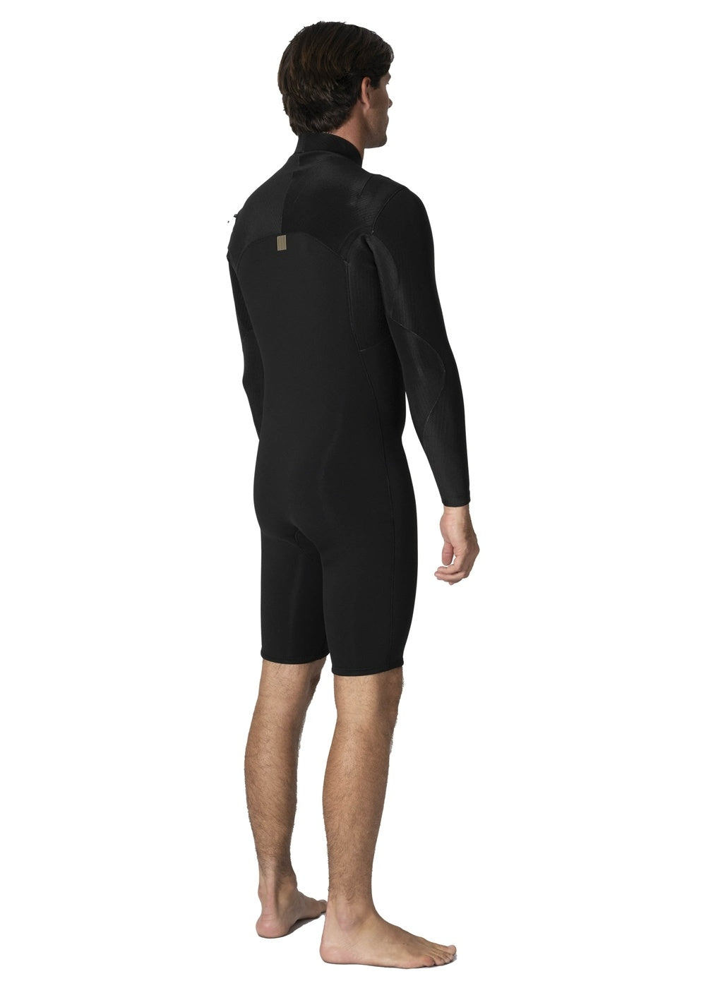 VISSLA MENS NEW SEAS U-ZIP 2MM LS SPRING - BLACK