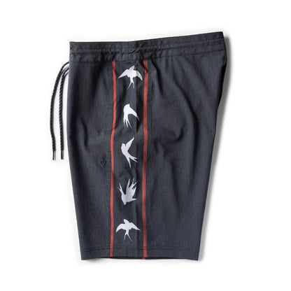 VISSLA NK SWARM 21" BOARDSHORT - BLACK