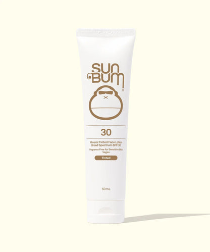 SUN BUM MINERAL SPF 30+ TINTED FACE LOTION