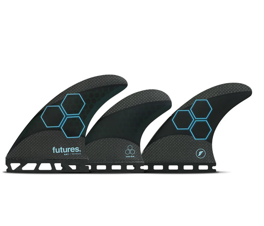 FUTURES AM-1 TECHFLEX TRI/QUAD M - BLACK/BLUE